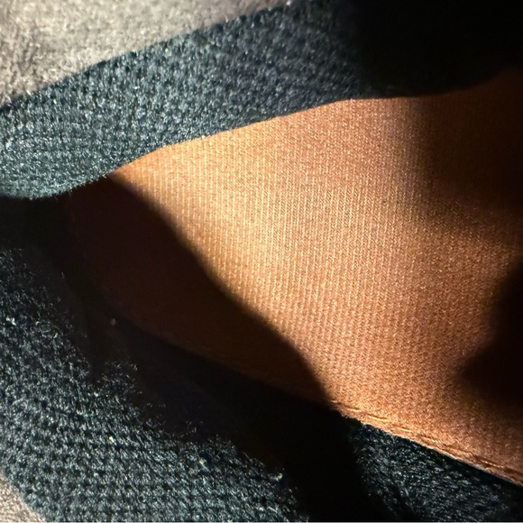 Men’s Brown Suede Like Loafers with Black Soles - Picture 9 of 11